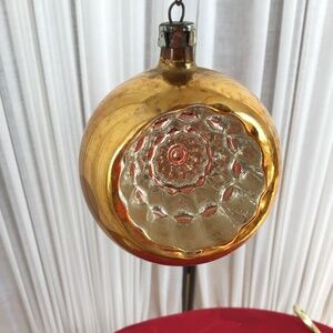 Vintage Glass Reflector Ornament